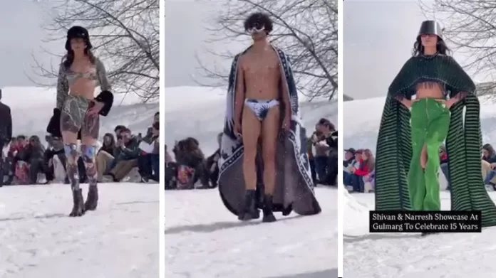 Gulmarg fashion show was a private event