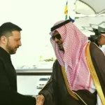 Ukrainian President Zelensky arrives in Jeddah