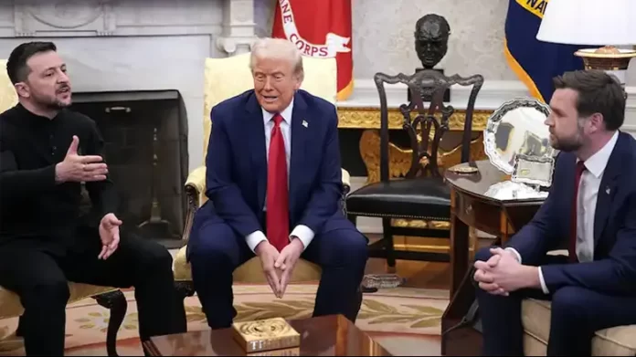 What did Zelensky say about the heated debate with Trump at the White House?