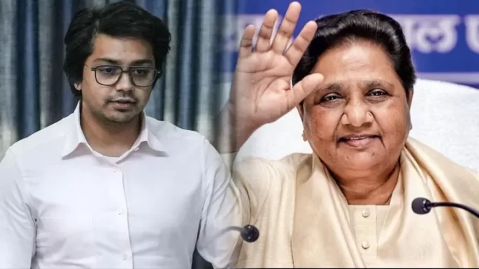Mayawati removed Akash Anand from all posts