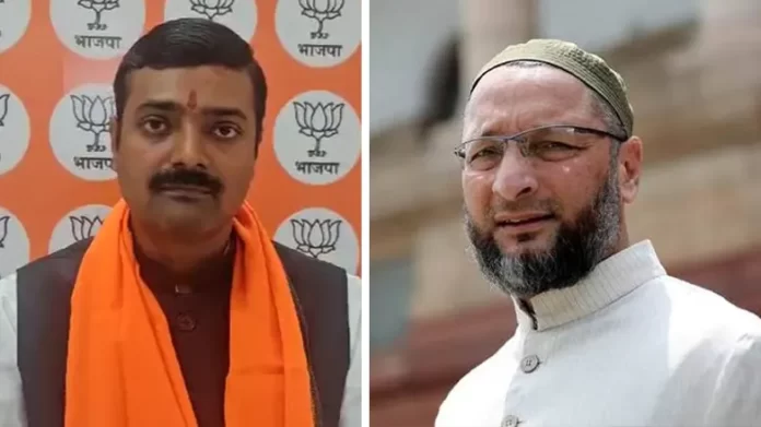 After Owaisi's attack on Yogi, BJP retaliated, controversy over Urdu escalated