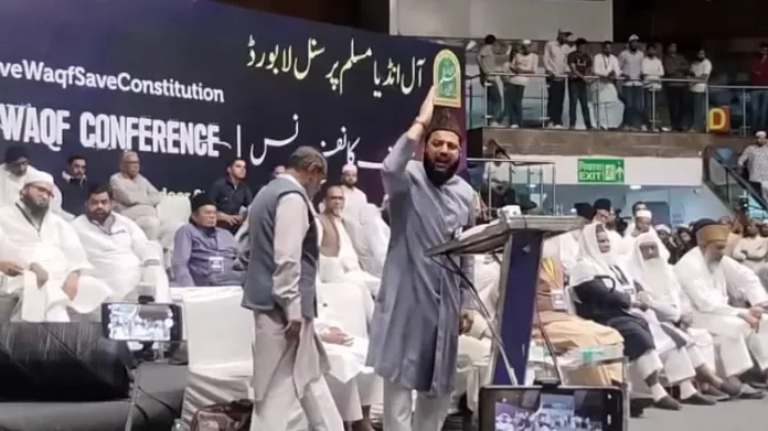 Muhibullah Nadvi Waqf law has been made by lies and deceit, people of India are not afraid of RSS: MP Maulana Mohibullah Nadvi