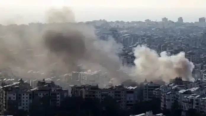 Along with Gaza, Lebanon was also attacked, Israeli planes bombed Beirut