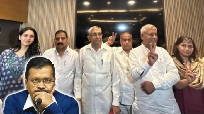 aap councillor 13 councillors of Delhi Municipal Corporation, dissatisfied with AAP, formed a new political party, AAP called it a conspiracy of BJP