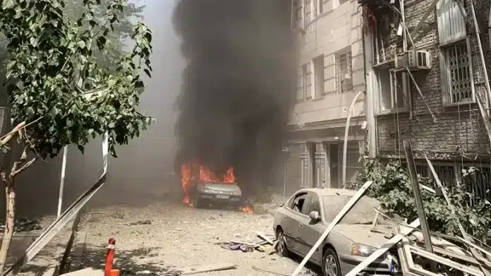 iran news Massive Israeli air raids engulf Tehran: Intelligence ministry hit, bazaar shut