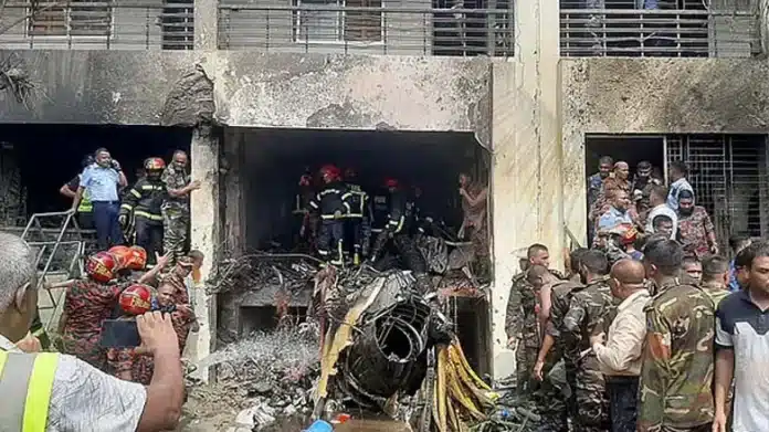 Dhaka: Bangladesh Air Force training aircraft crashes, 19 people killed