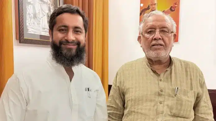 Rampur News: AAP party leader Faisal Lala met the Finance Minister for Rampur development