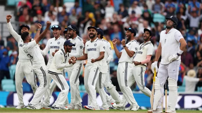 Oval match India beat England by 6 runs after a thrilling contest in the fifth and final Test