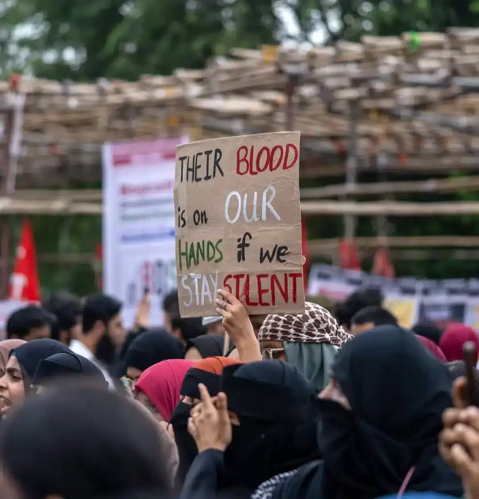 Protest for Palestinian 2