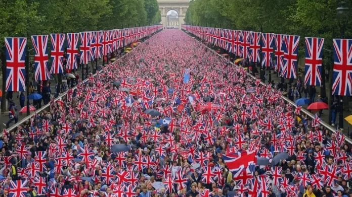 Clashes in London as 110,000 join far-right rally against immigration