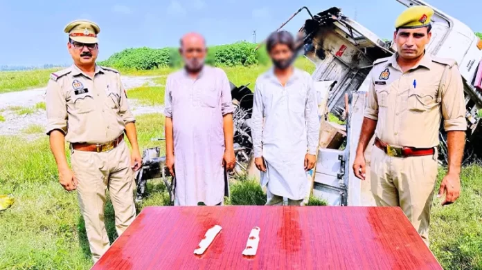 Rampur Police takes major action: Truck cutters arrested for insurance fraud
