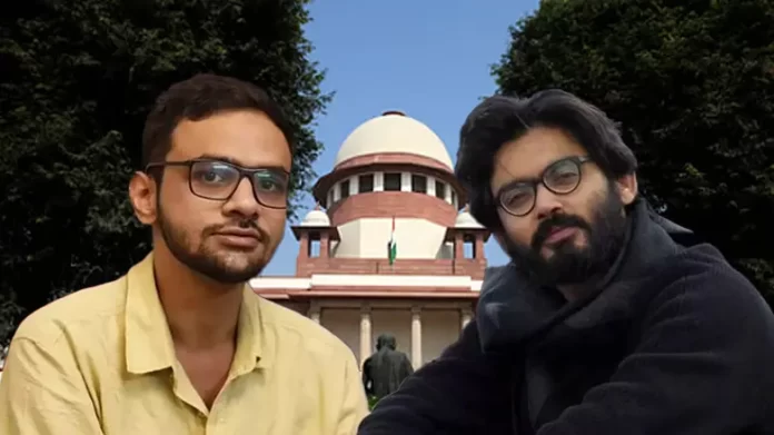 Umar Khalid, Sharjeel Imam Supreme Court Adjourns Bail Pleas Of Umar Khalid & 3 Others Till September 19