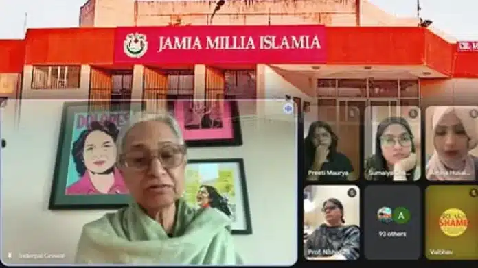Jamia Millia Islamia organized a lecture titled “Transgressive Love as an Example of Historical Pluralism in South Asia.”