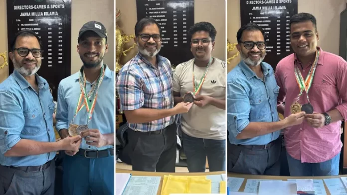 Shooting Players of JMI deliver stellar performance at the 48th U.P. State Shooting Championship