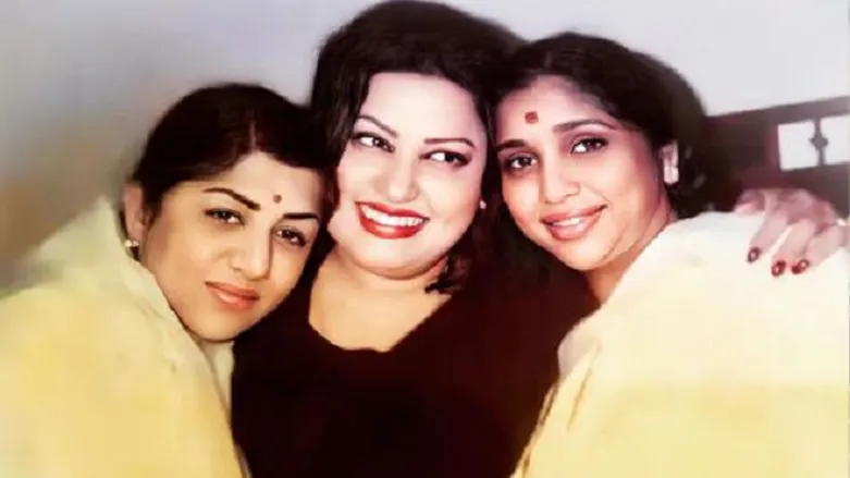 noorjehan with lata asha