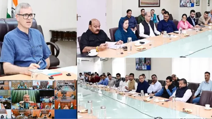 Chief Minister Omar Abdullah Leads High-Level Meeting to Review Post-Flood Relief and Restoration Efforts in J&K
