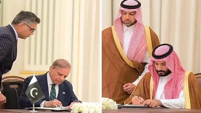 Pakistan-Saudi Arabia sign strategic defense agreement in Riyadh, strengthening security cooperation