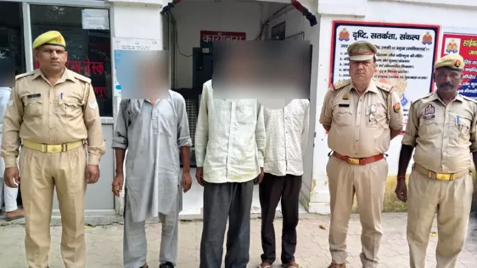 Rampur: Major police action, 9 arrested in illegal arms and theft case
