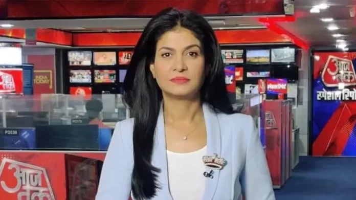 FIR lodged against Aaj Tak journalist Anjana Om Kashyap