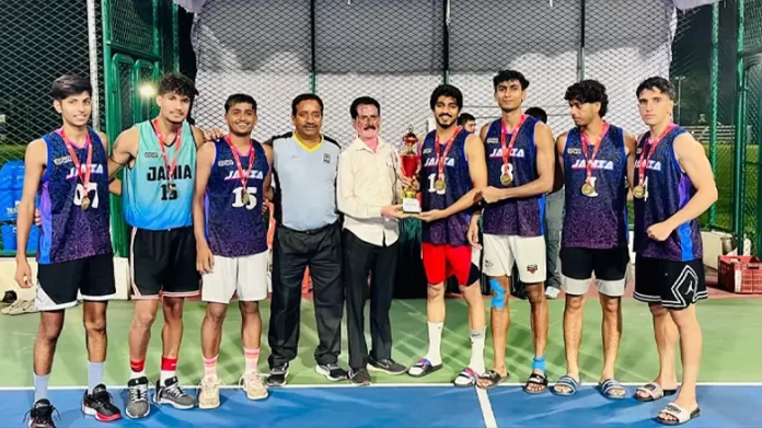 Jamia Millia Islamia Men's Basketball Team wins Championship Title at UDGHOSH-2025
