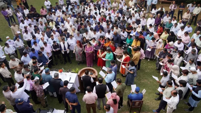 Jamia news Registrar, JMI, Administers Integrity Pledge to Employees as Part of Vigilance Awareness Week 2025