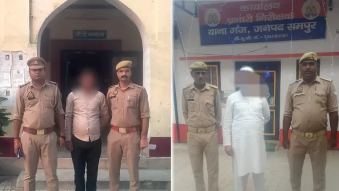 Rampur Police action: Warrant and wanted accused arrested