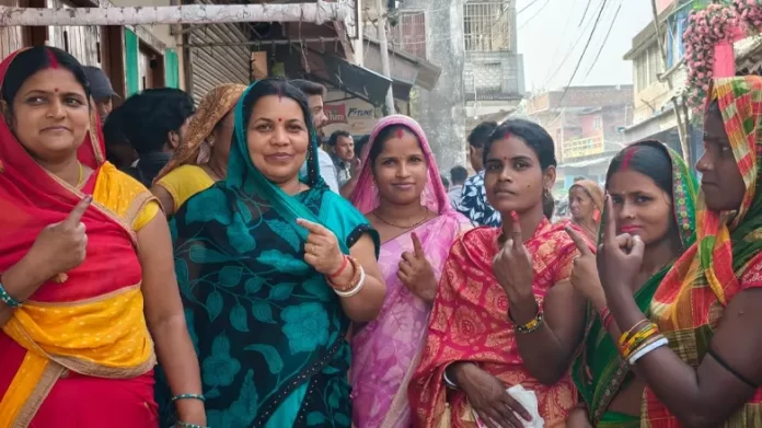 Record-breaking voter turnout in Bihar: 64.46% voting in the first phase, women's participation encouraging
