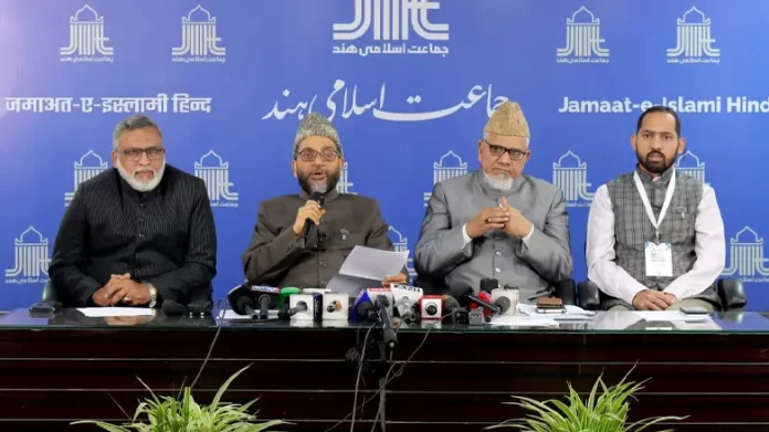 Jamat-e-islami hind press conference JIH President Condemns Extremism, Highlights Security Lapses and Community Stereotyping Following Red Fort Blast