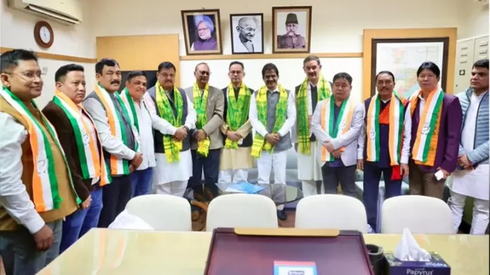 Four senior leaders, including a former MLA, join the Congress in Assam