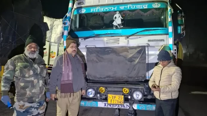 Strict action taken against illegal mining; fines collected from 48 vehicles.