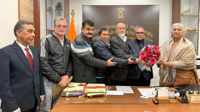 A delegation from the IMA (Ayush) and Unani Congress met with the Chairperson of NCISM.