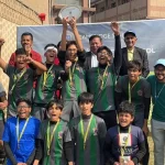 Cambridge School Srinivasapuri hoisted the flag of victory.