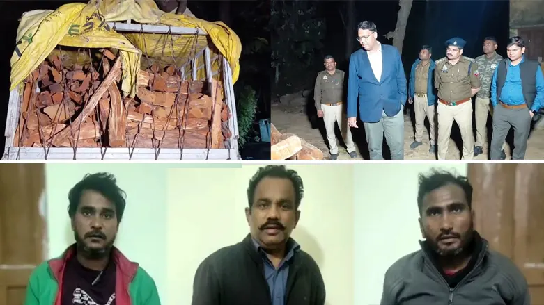 uttar-pradesh/rampur-forest-department-seizes-500-quintal-khair-wood-smuggling-bust