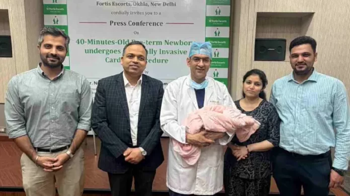 fortis-okhla-40-minute-newborn-heart-surgery