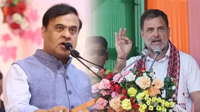 Rahul gandhi Rahul Gandhi Roars in Assam: 'Modi and Shah Are Letting Himanta Loot; Congress Will Send Him to Jail'
