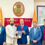 Haji Syed Salman Chishty Strengthens India-Russia Ties in Moscow Through Spiritual Diplomacy and Trade Talks