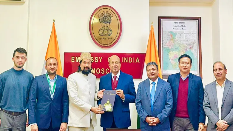 Haji Syed Salman Chishty Strengthens India-Russia Ties in Moscow Through Spiritual Diplomacy and Trade Talks