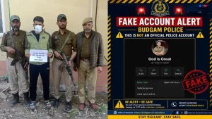Budgam Police Files FIR Against Man for Running Fake SSP WhatsApp Account