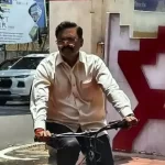 ias-anjaneya-kumar-singh-cycle-to-office-moradabad