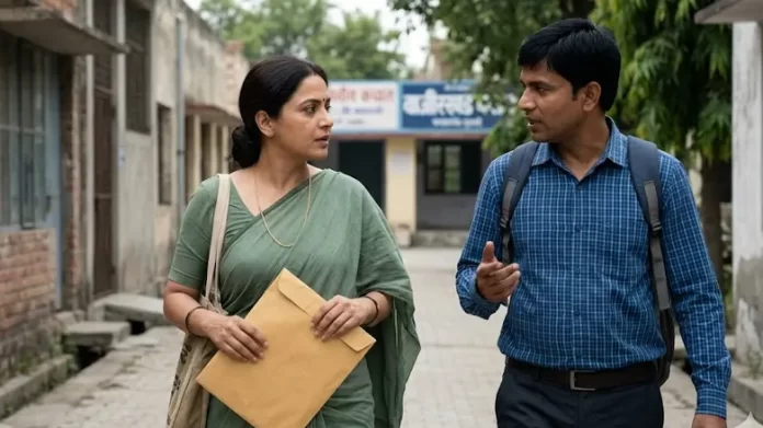 Lady teacher with blo budaun-teacher-elope-with-blo-lover-news