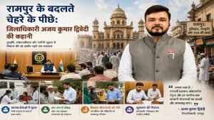 रामपुर के बदलते चेहरे के पीछे: जिलाधिकारी अजय कुमार द्विवेदी की कहानी 4 Ajay Kumar Dwedi