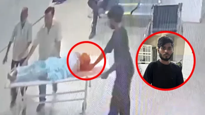 badayun-district-hospital-dead-body-earrings-theft-cctv