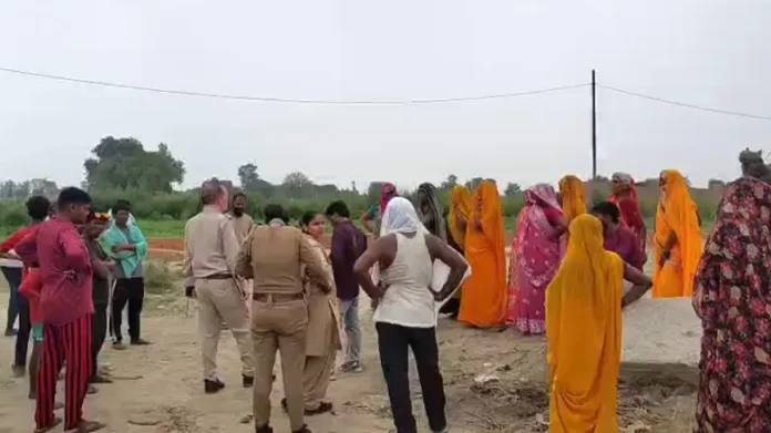 badaun-sahaswan-land-grab-dispute-villagers-allegation