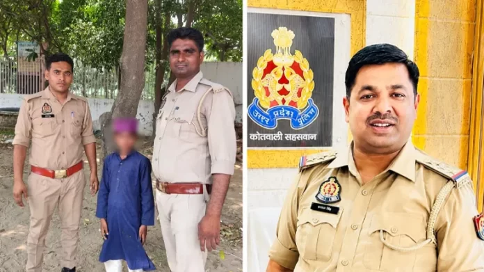 inspector-dhananjay-singh-badaun-police-news