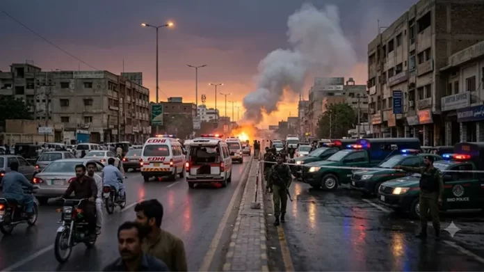 heavy-gunfire-and-powerful-explosion-reported-in-karachi-gulistan-e-jauhar