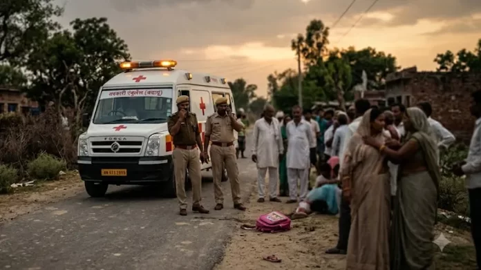 Road Accident in Badaun