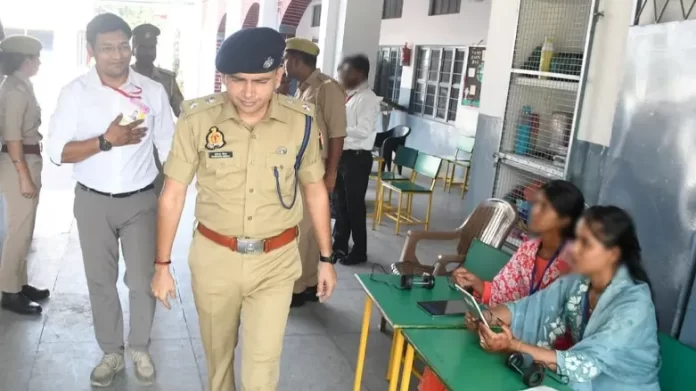 rampur news Rampur TGT Exam Security