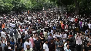 CJP प्रोटेस्ट: संसद की ओर बढ़ती सड़कों पर उतरा आक्रोशित युवाओं का सैलाब, हिली सरकार 9 Samsad Chalo March Delhi