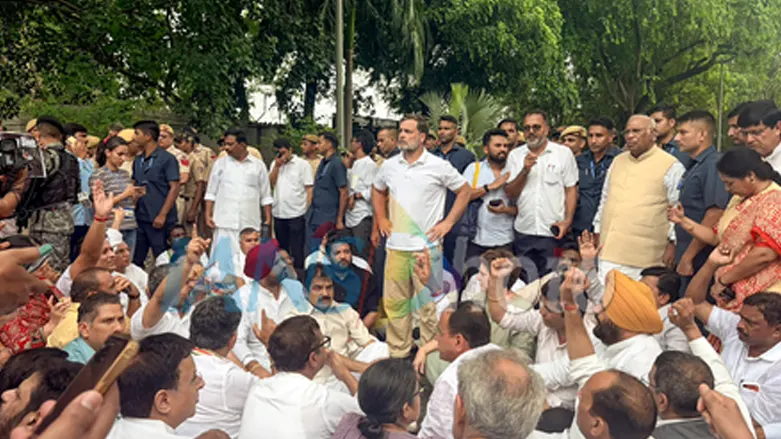 Rahul Gandhi Protest CJI Letter