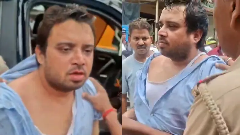 alapur-badaun-news-doctor-hit-cow-car